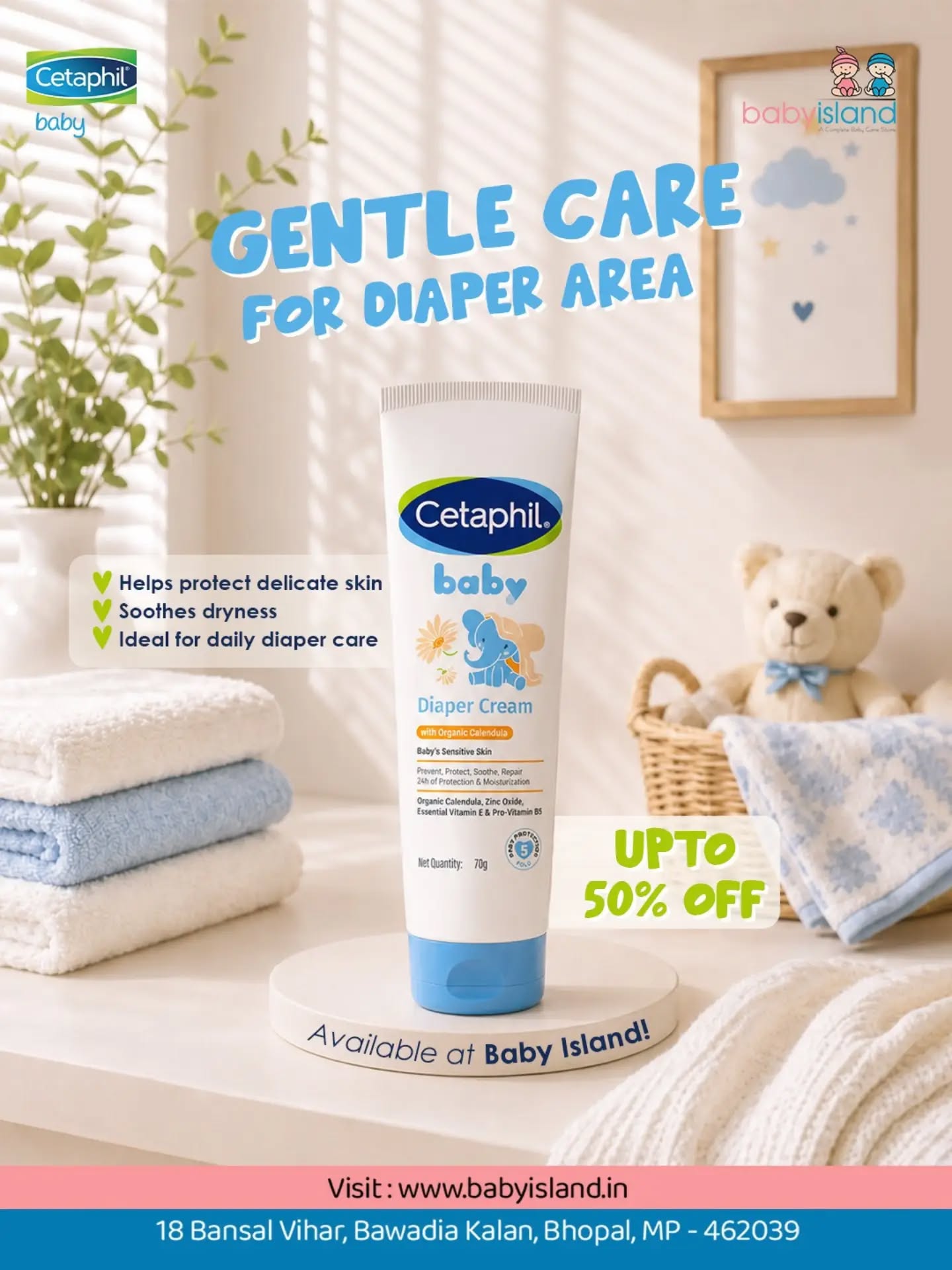 Gentle baby care shared by Baby Island